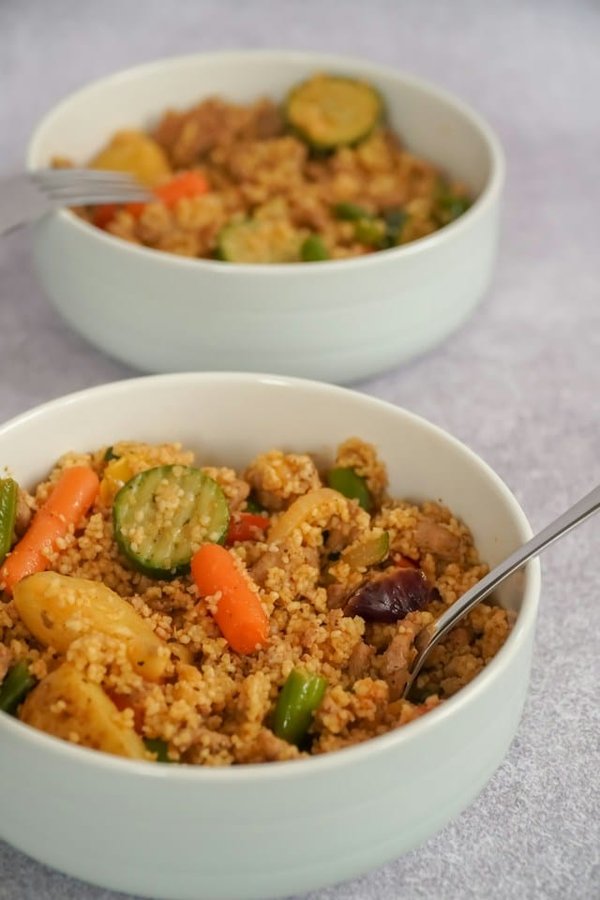 How to make a flavorful moroccan couscous?
